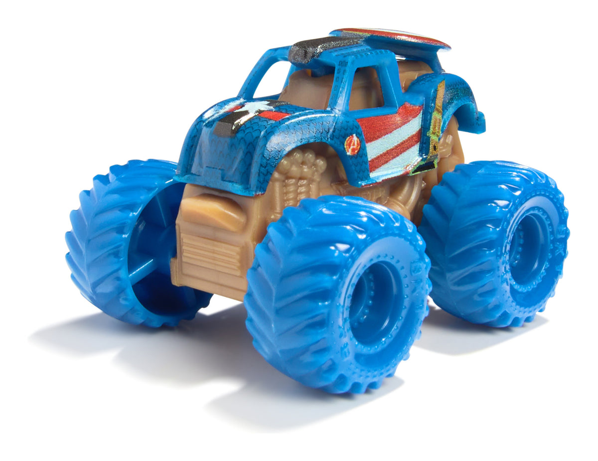 Monster Jam Marvel Mini 5 Pack - Die-Cast Truck Set