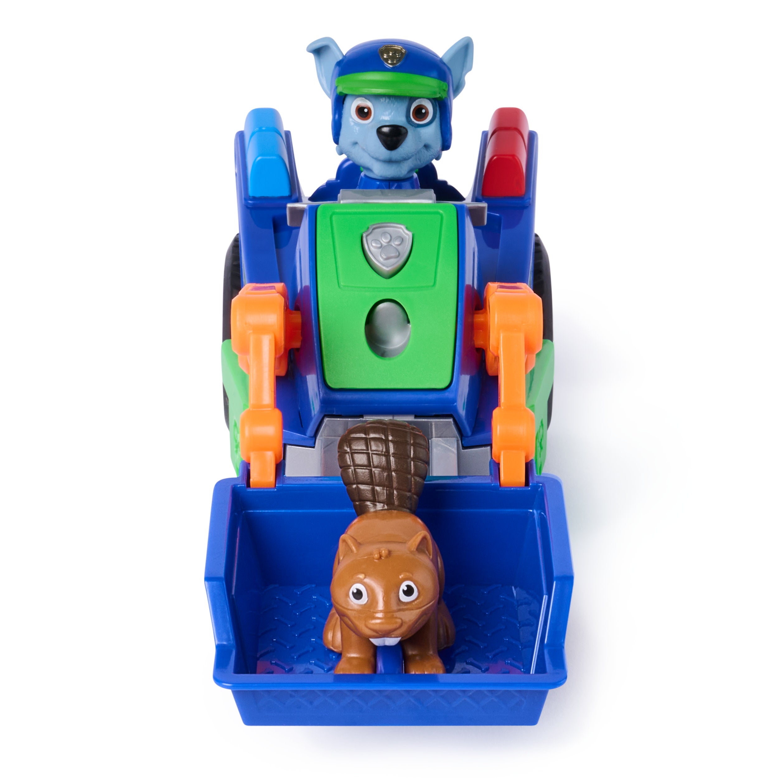 PAW Patrol Search & Rescue Rocky Rescue Recycler Vehicle with 2 Figures