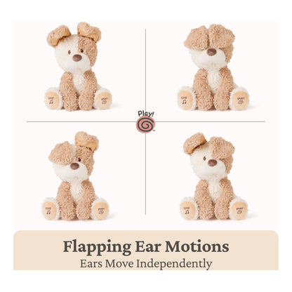 GUND Peeki the Puppy Animated Interactive Plush Toy