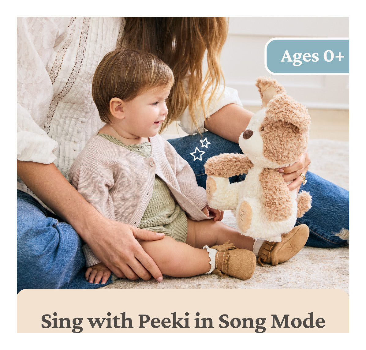 GUND Peeki the Puppy Animated Interactive Plush Toy
