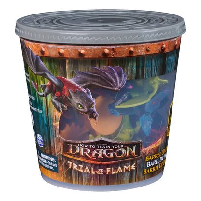 DreamWorks Dragons Trial of Flame Barrel of Dragons 25 Figures