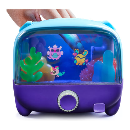 Bitzee Aquarium Interactive Digital Pet Tank with 30 Virtual Fish