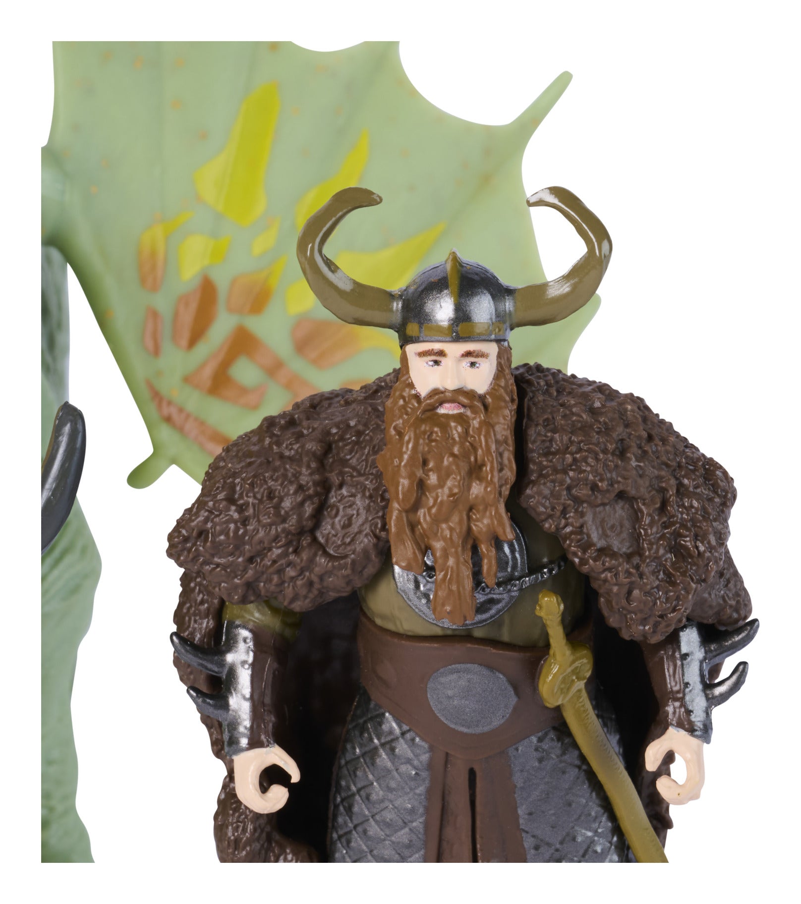 Spin Master DreamWorks Dragons Rumblehorn and Stoick Action Figure Set