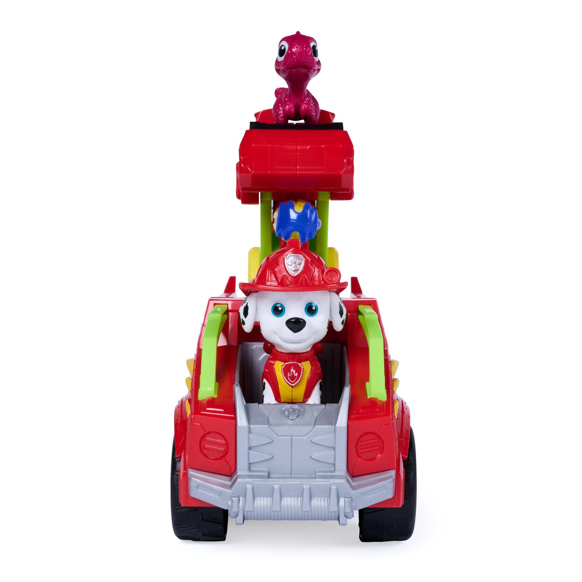 PAW Patrol The Dino Movie Marshall Dino Rescue Fire Engine Vehicle