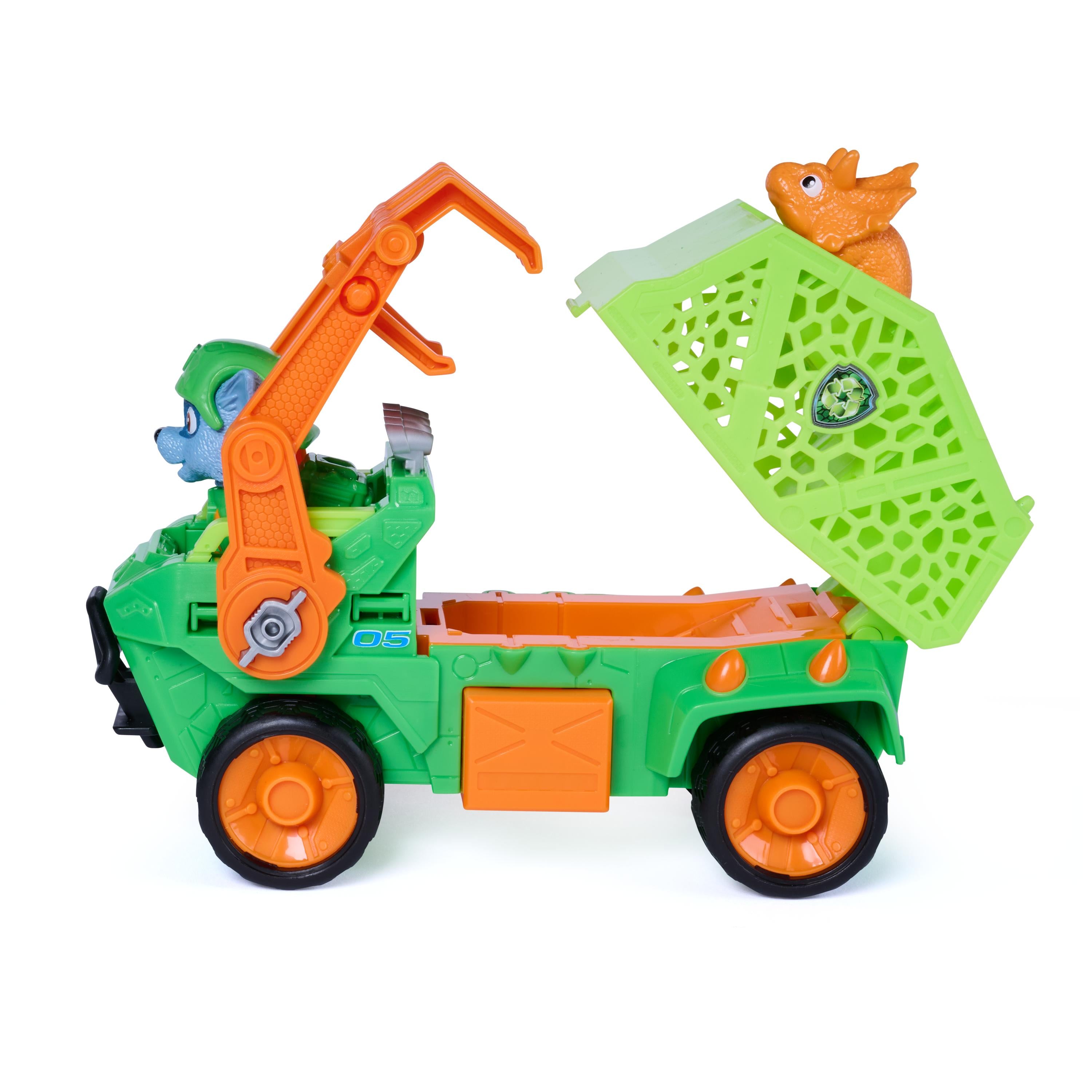 PAW Patrol: The Dino Movie Rocky Dino Rescue Recycler Vehicle