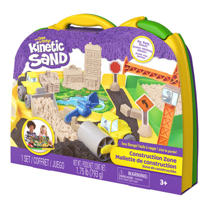 Kinetic Sand Construction Zone Playset