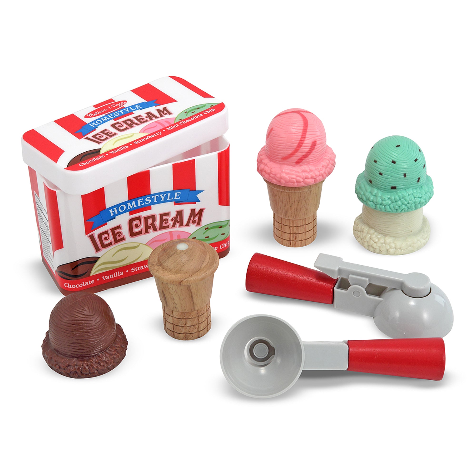 Melissa & Doug Play to Go Ice Cream Play Set