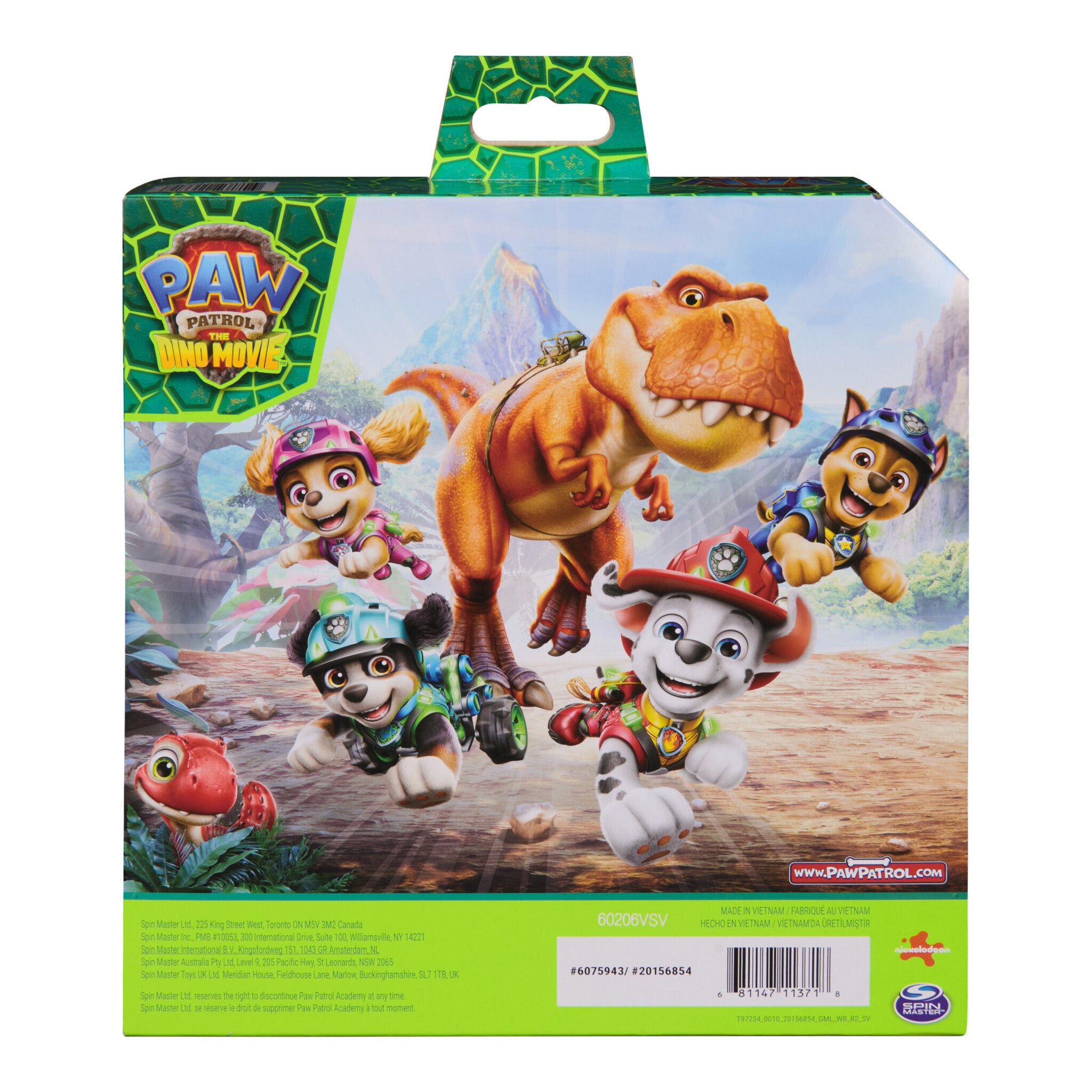 PAW Patrol: The Dino Movie Dino Adventure Pack 6-Figure Set