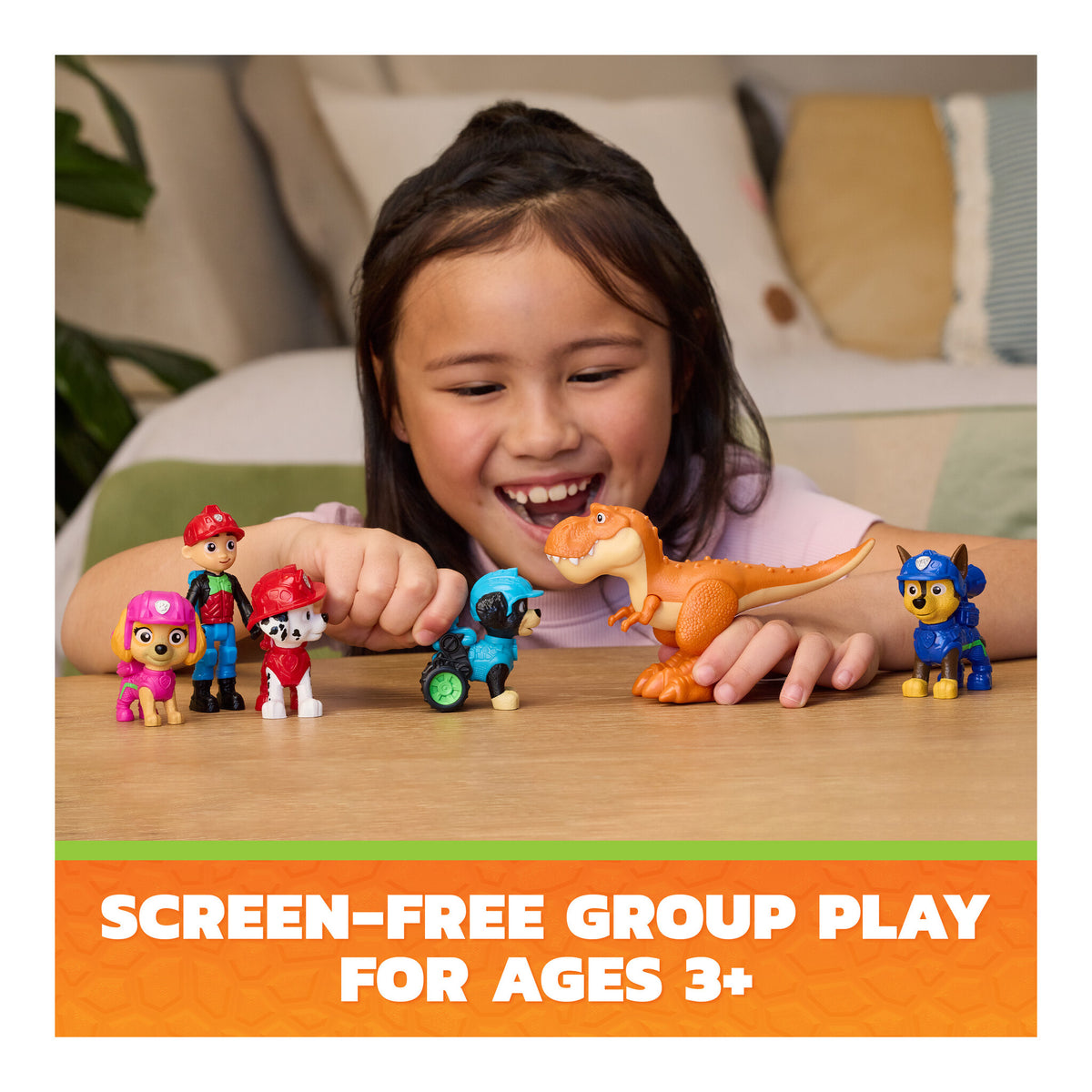 PAW Patrol: The Dino Movie Dino Adventure Pack 6-Figure Set