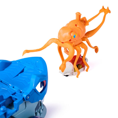 Monster Jam Mini Jams Megalodon Carrier Playset