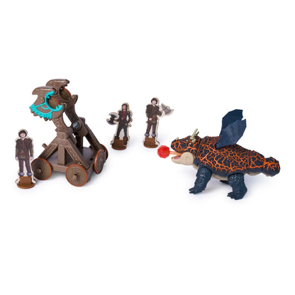 DreamWorks Dragons Gronckle Catapult Blast Playset