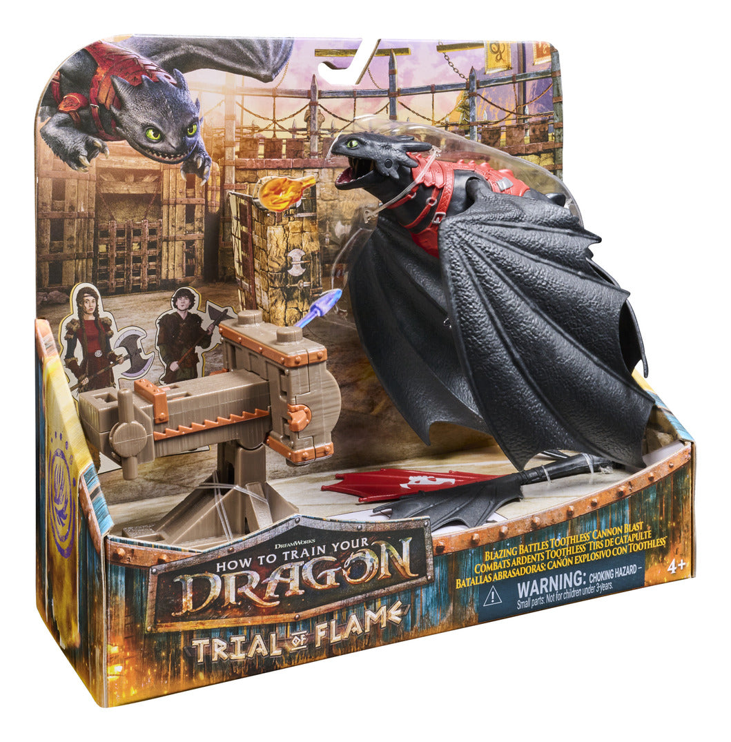 DreamWorks Dragons Toothless Cannon Blast Playset