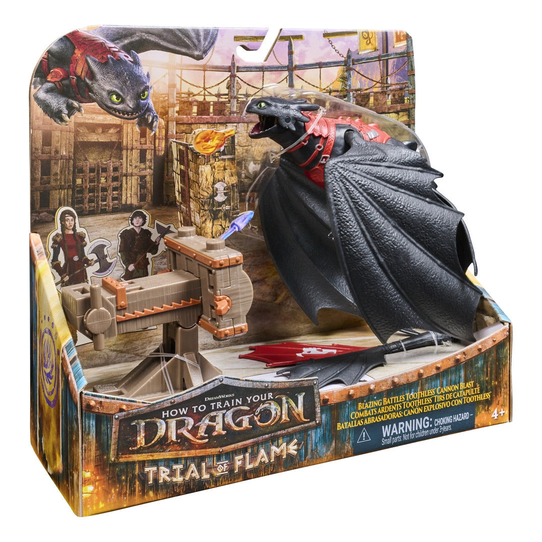 DreamWorks Dragons Toothless Cannon Blast Playset