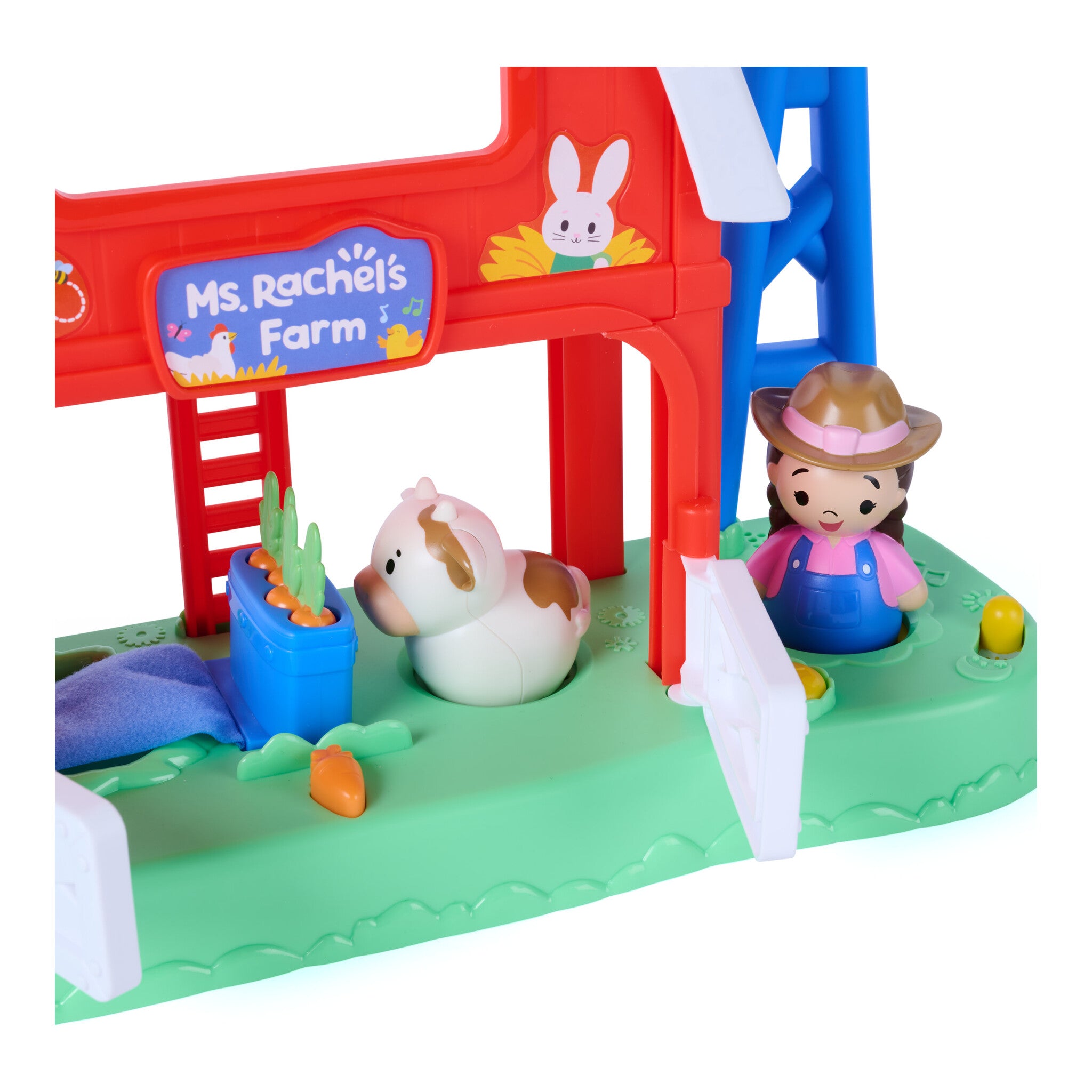 Ms. Rachel My First Learning Farm Playset with Songs and Animal Figures