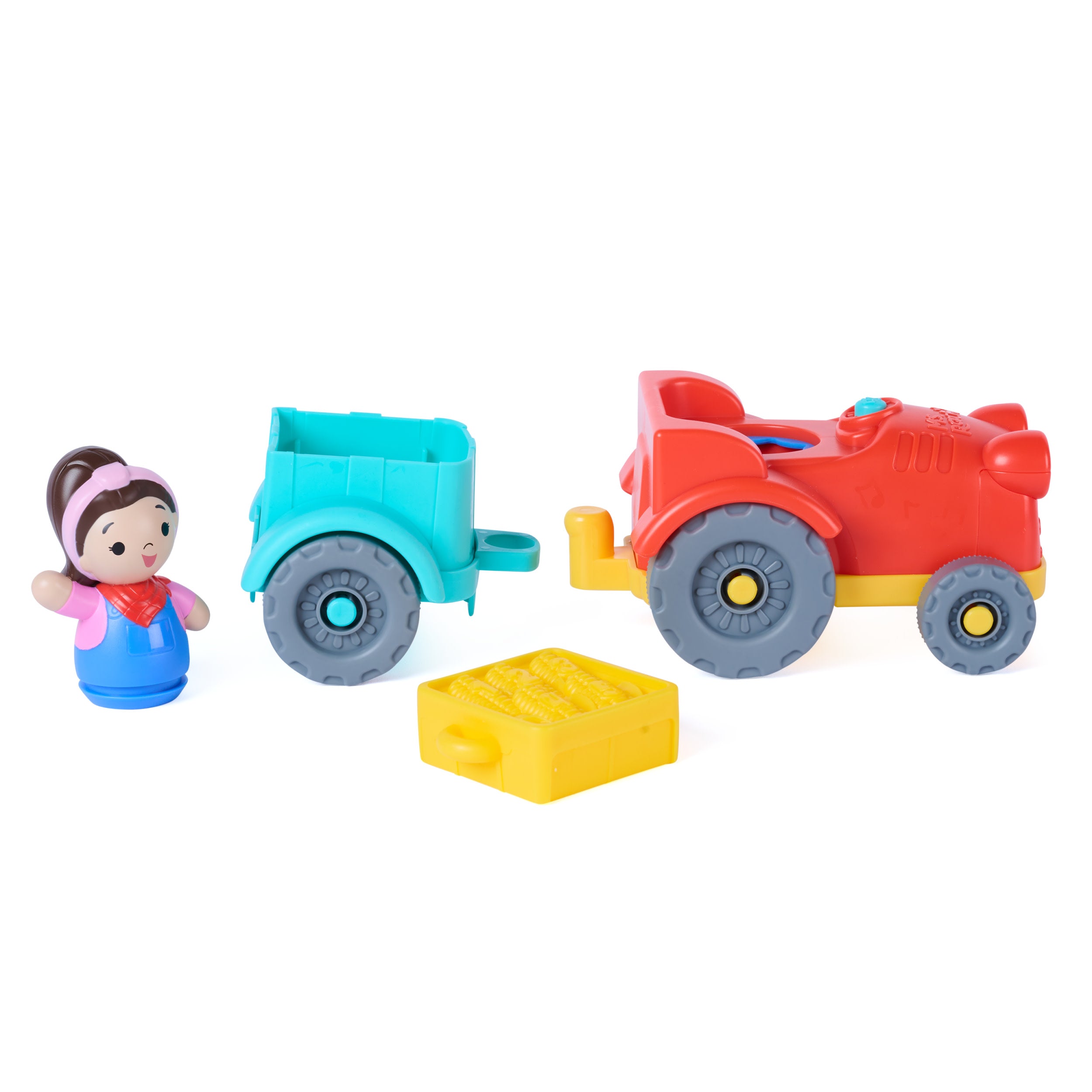 Ms. Rachel Sing & Learn Tractor with Sounds, Trailer and Figure