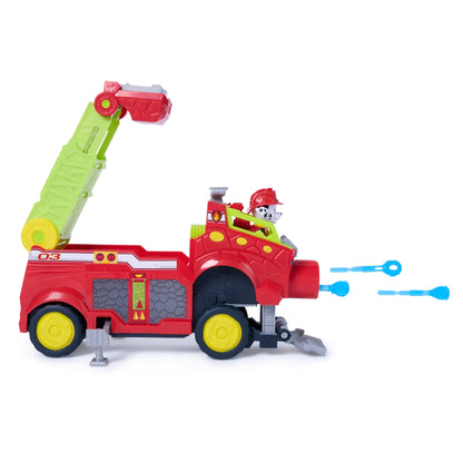 PAW Patrol Dino Rescue Responder Fire Engine with Marshall