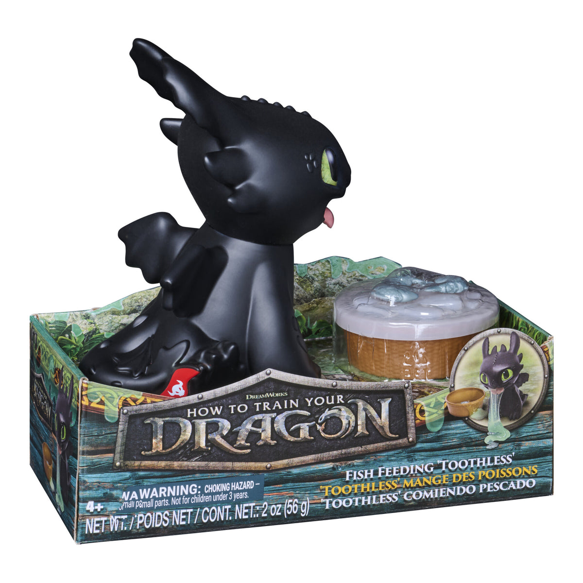 DreamWorks Dragons Fish Feeding Toothless Interactive Toy
