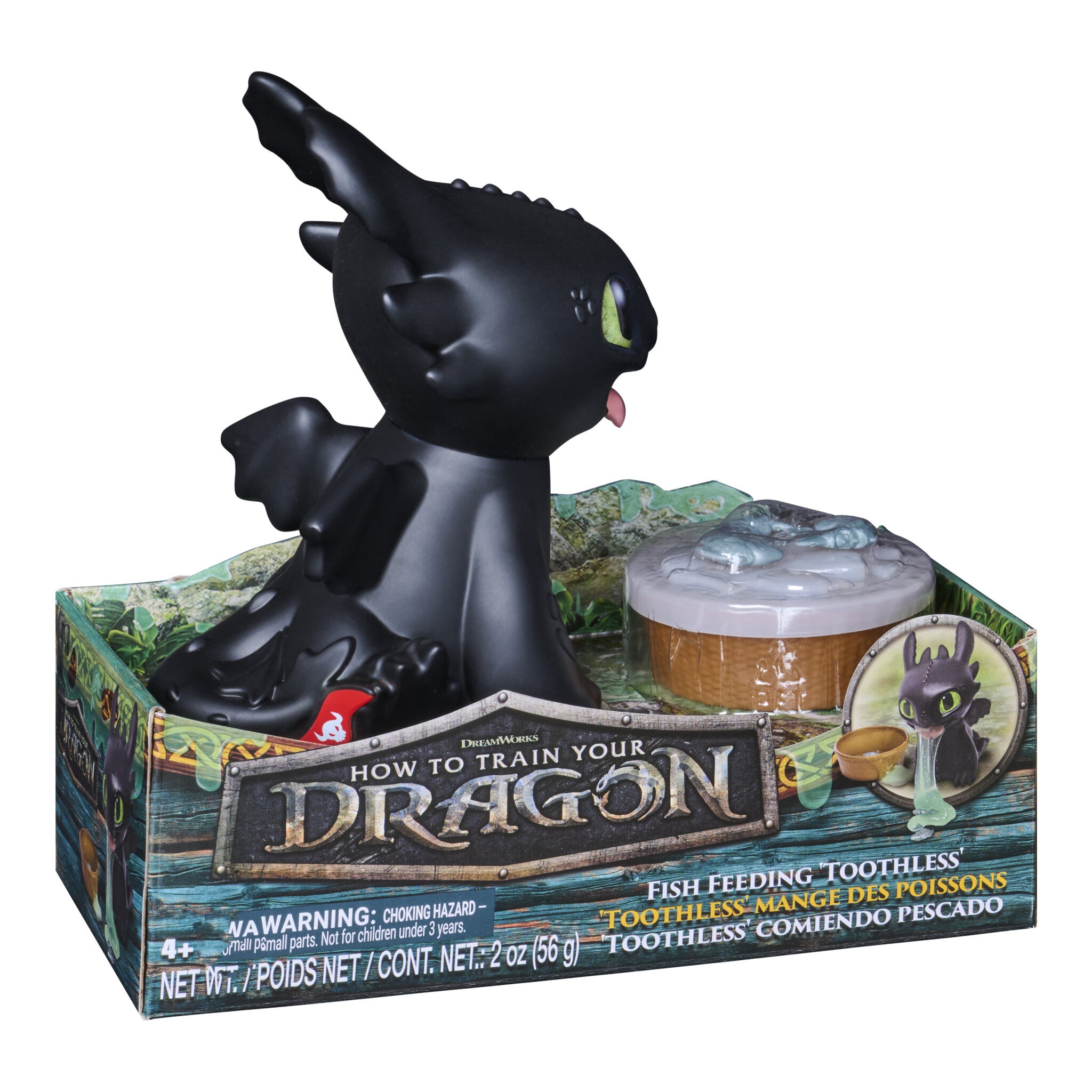 DreamWorks Dragons Fish Feeding Toothless Interactive Toy