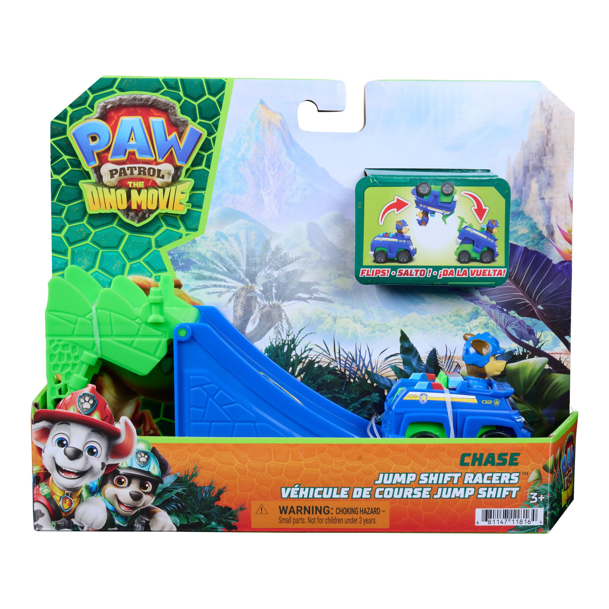 PAW Patrol The Dino Movie Skye Jump Shift Racer