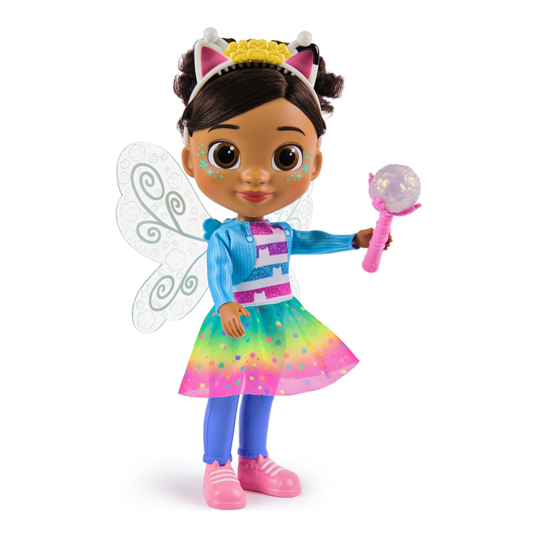 Gabby's Dollhouse Dandelion Magic Gabby Doll with Light-Up Wings