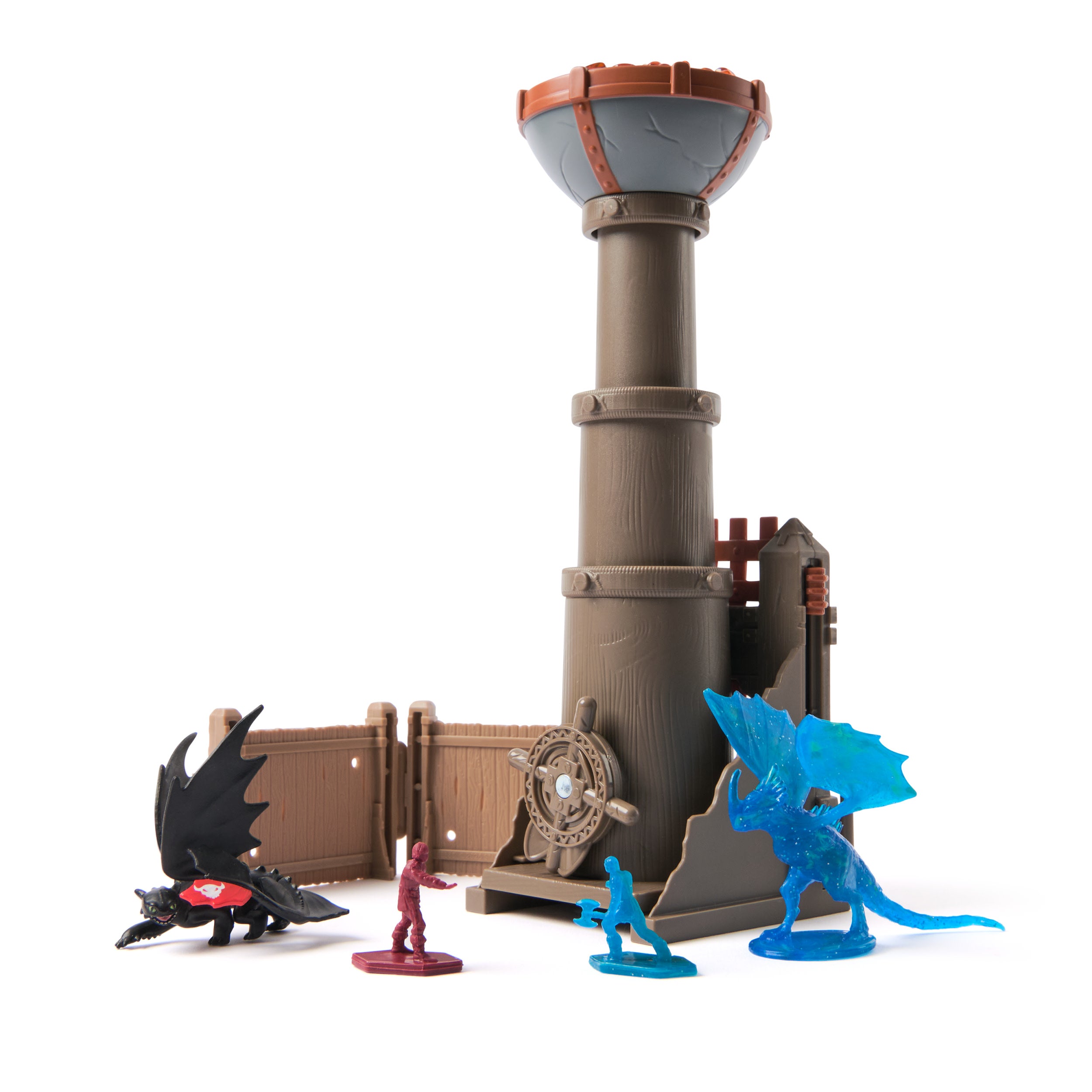 DreamWorks Dragons Trial of Flame World of Berk Torch Tower Playset