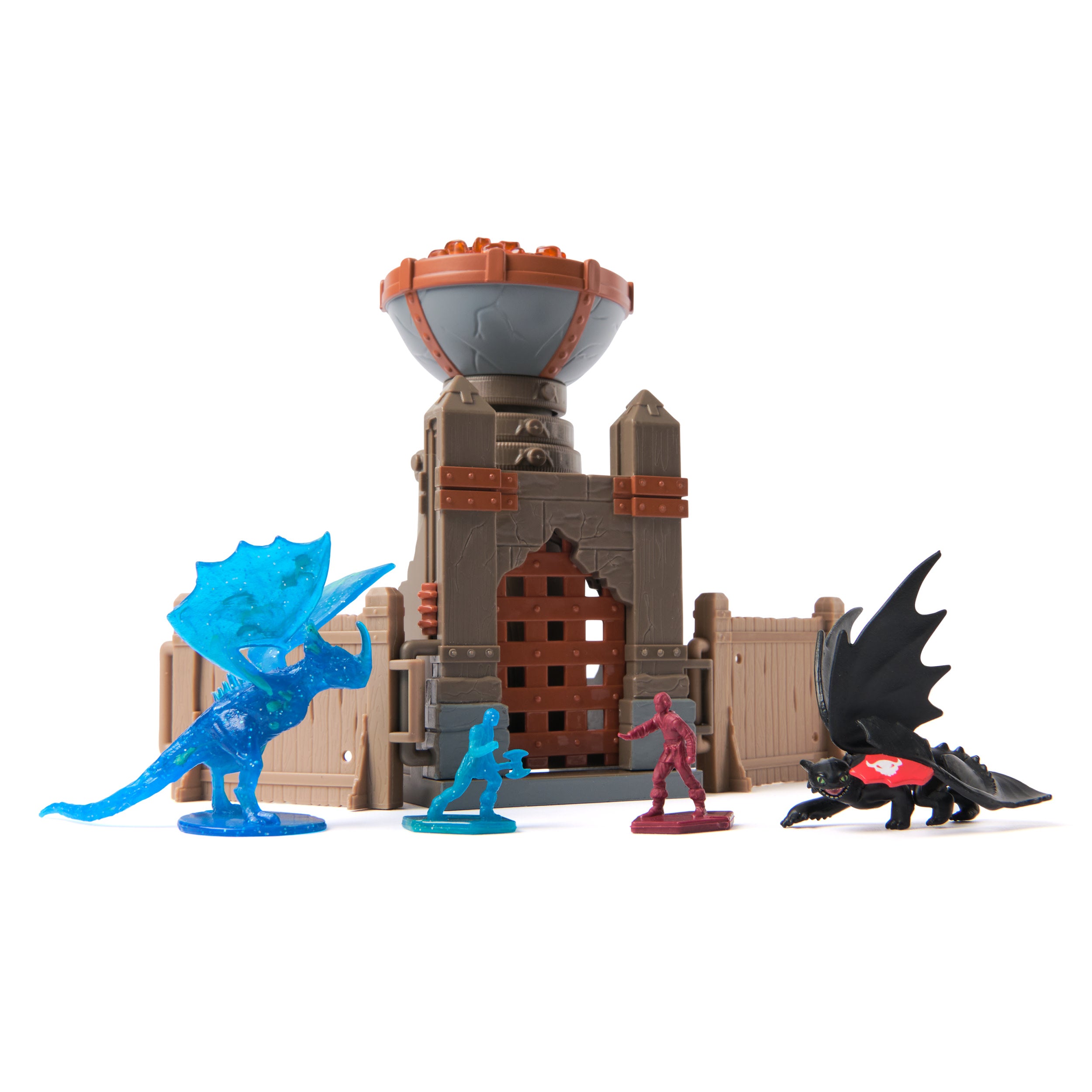 DreamWorks Dragons Trial of Flame World of Berk Torch Tower Playset