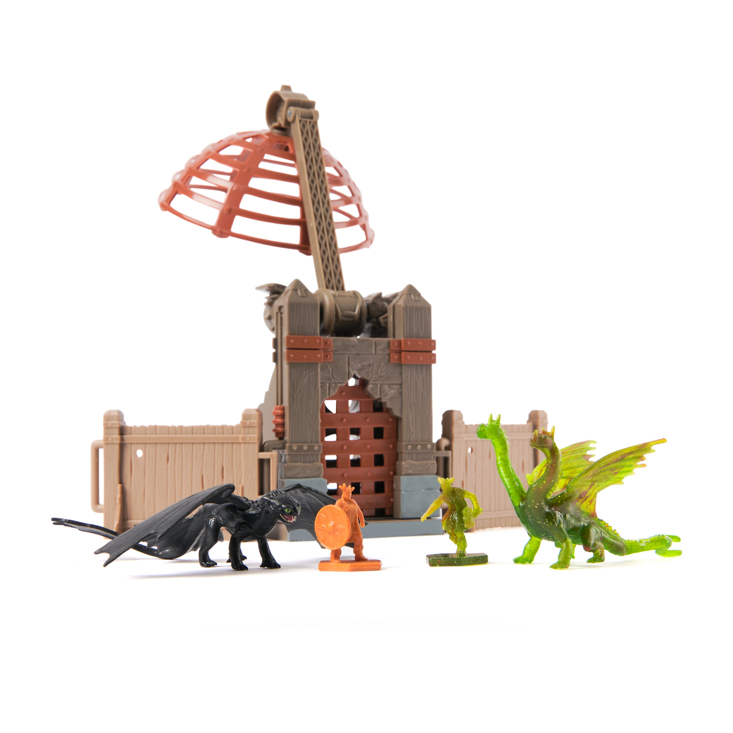 DreamWorks Dragons Trial of Flame Dragon Capture Playset