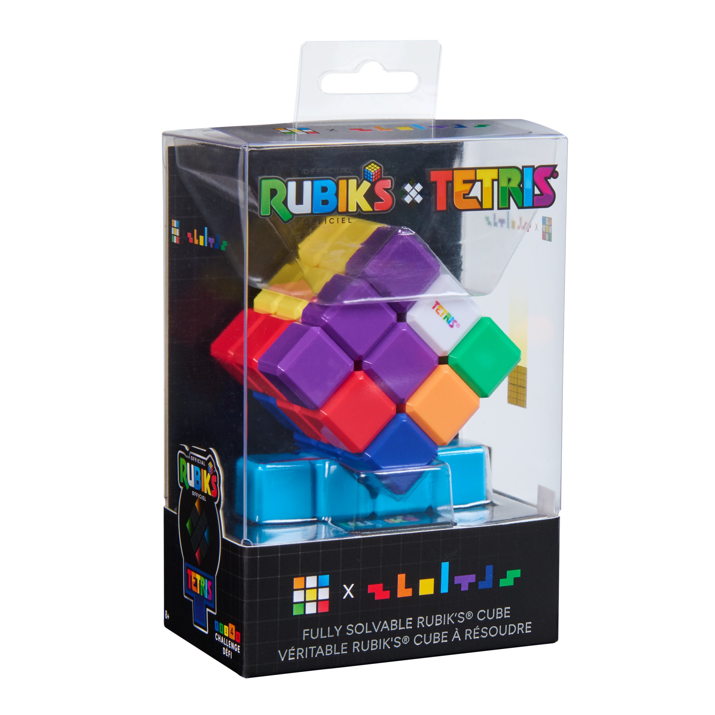 Rubik's x Tetris Cube Tetrimino Matching Puzzle