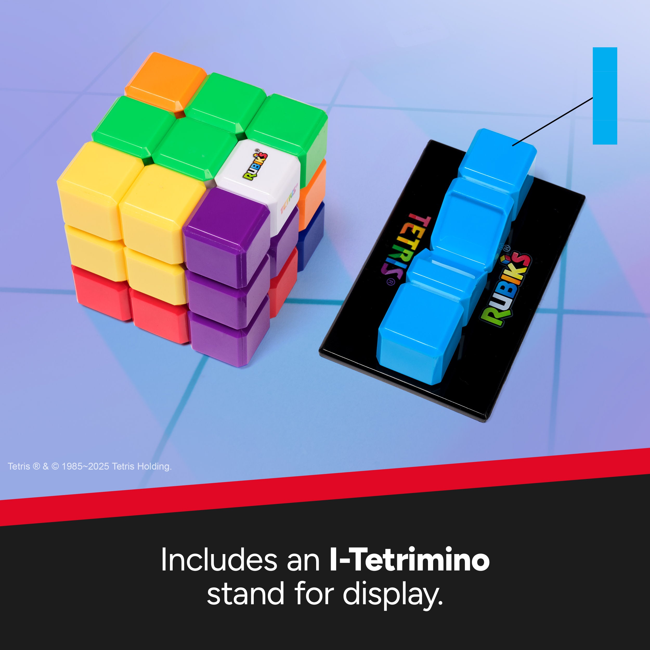 Rubik's x Tetris Cube Tetrimino Matching Puzzle