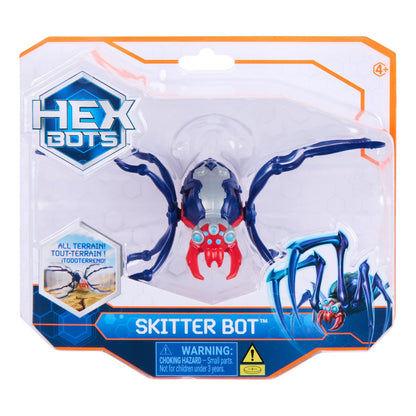 HEX BOTS Skitter Bot Red Spider Robotic Toy