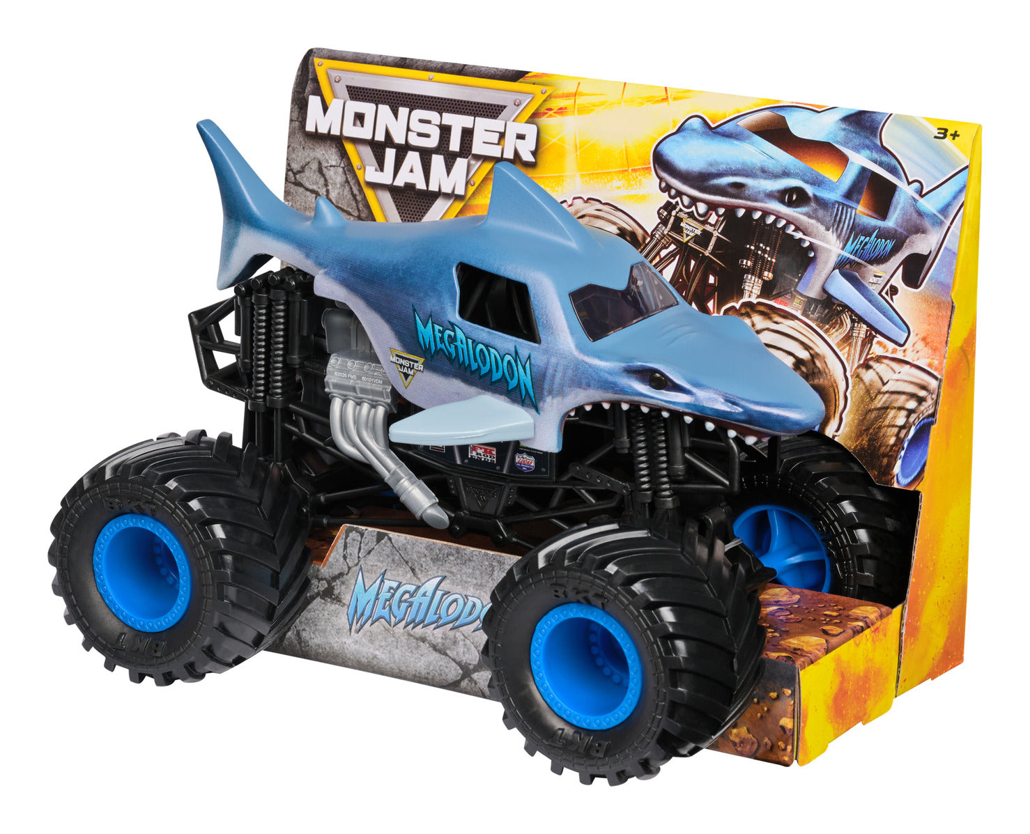 Monster Jam Megalodon 1:24 Die-Cast Monster Truck