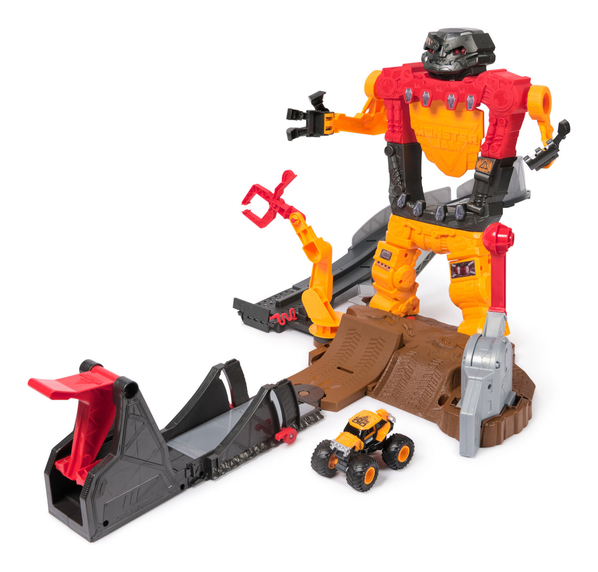 Monster Jam – 1:64 Smash and Bash Playset – 231 6072594 (3)