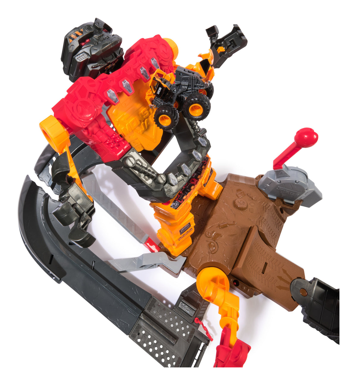 Monster Jam – 1:64 Smash and Bash Playset – 231 6072594 (8)