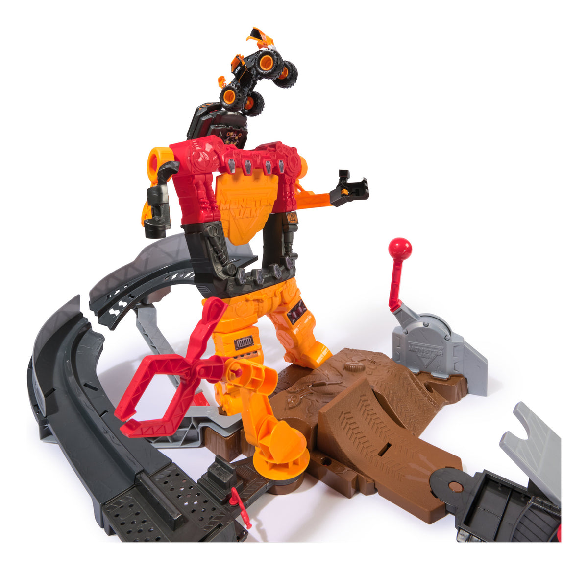 Monster Jam – 1:64 Smash and Bash Playset – 231 6072594 (9)