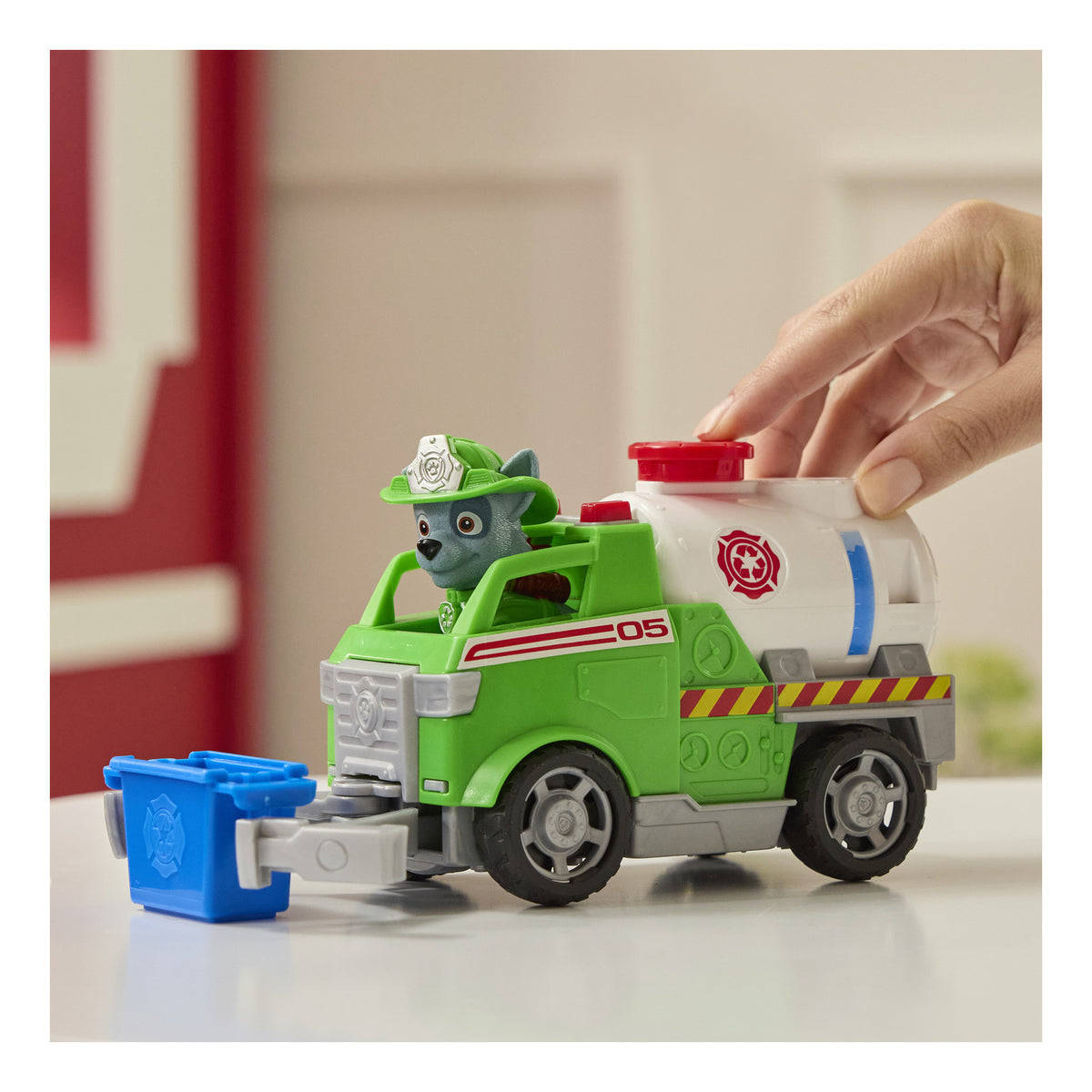 Paw Patrol – Fire Rescue Themed Vehicle Rocky Playset – 231 6072642 (9)
