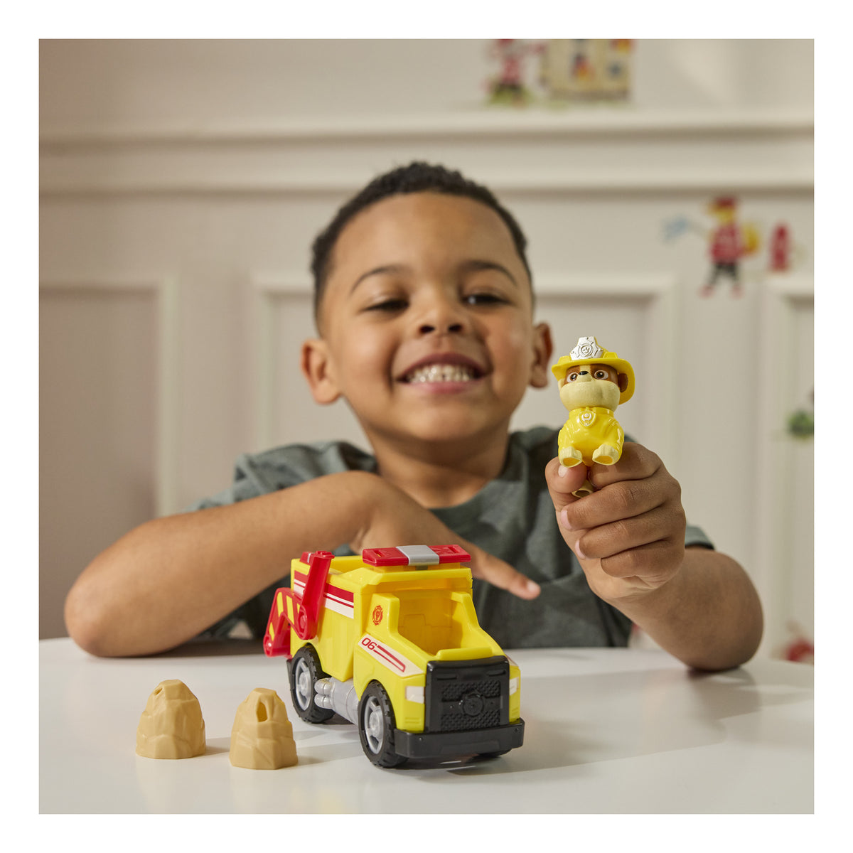 Paw Patrol Fire Rescue Themed Vehicle Rubble Playset – 231 6072662 (9)