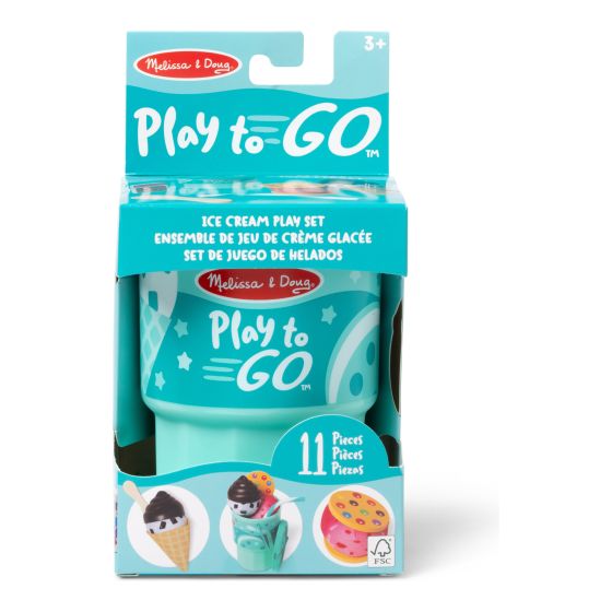 Melissa & Doug - Play to Go Ice Cream Play Set