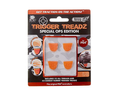 iMP TECH Trigger Treadz Special Ops Trigger Grips 4 Pack for PlayStation 4