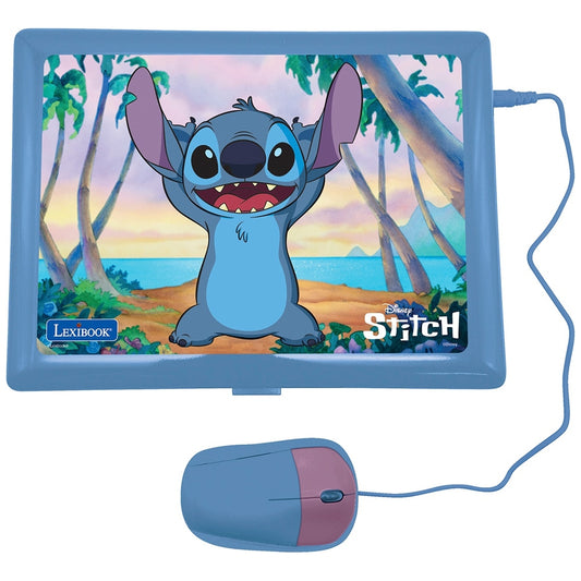 Lexibook Disney Stitch Bilingual Educational Laptop