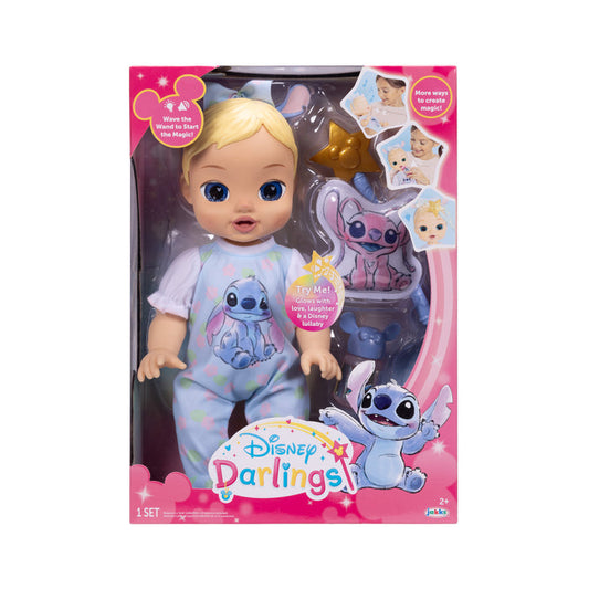 Disney Darlings Stitch 13-Inch Interactive Baby Doll
