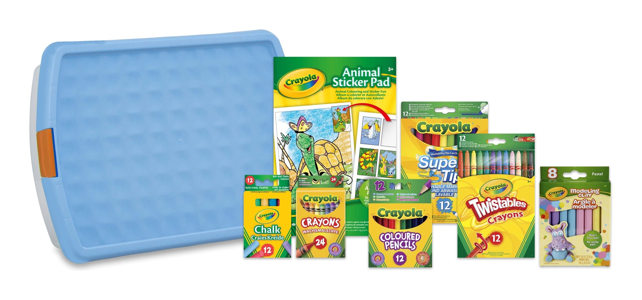 Crayola Colour & Create Tub Art Set – Over 80 Pieces