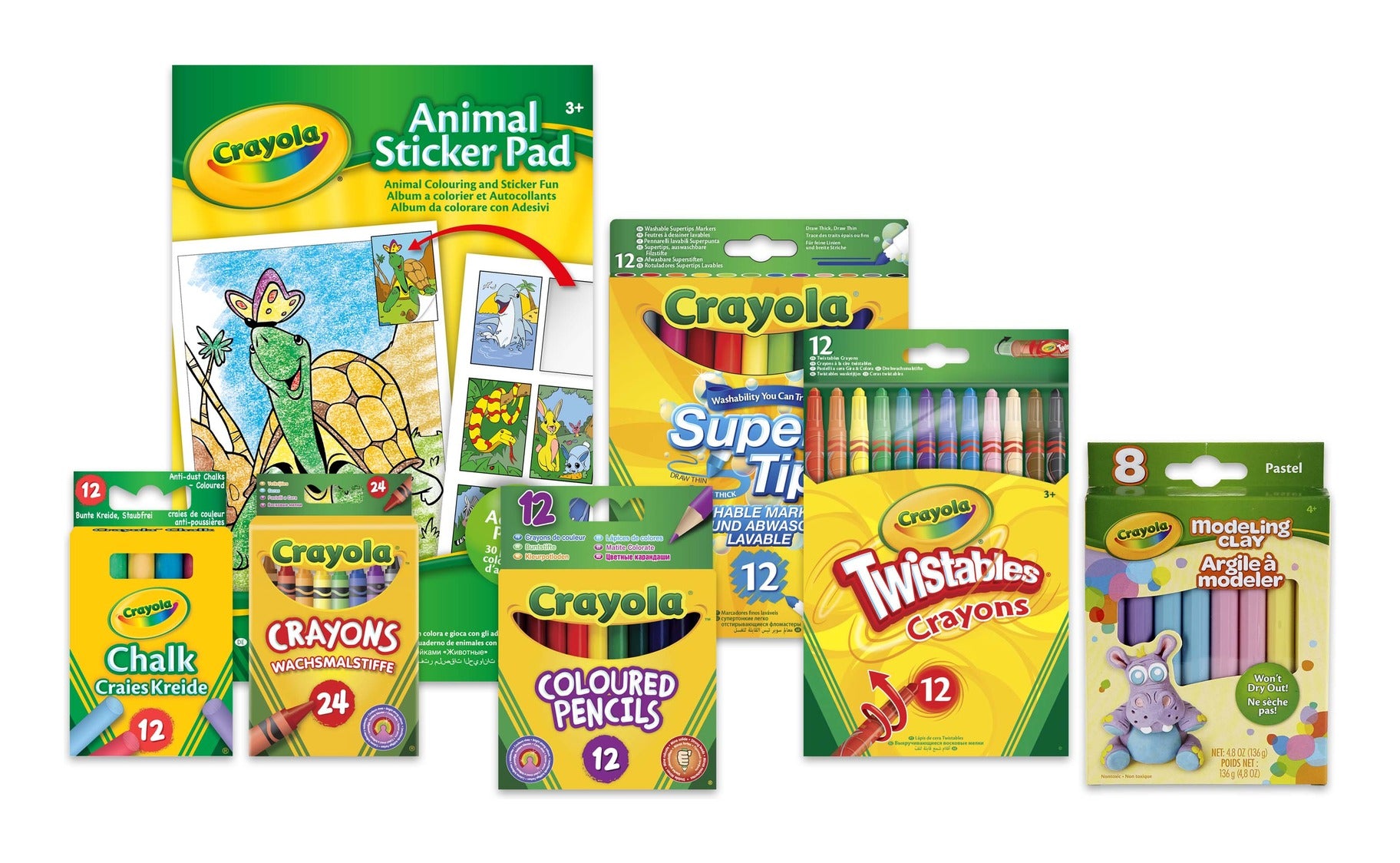 Crayola Colour & Create Tub Art Set – Over 80 Pieces