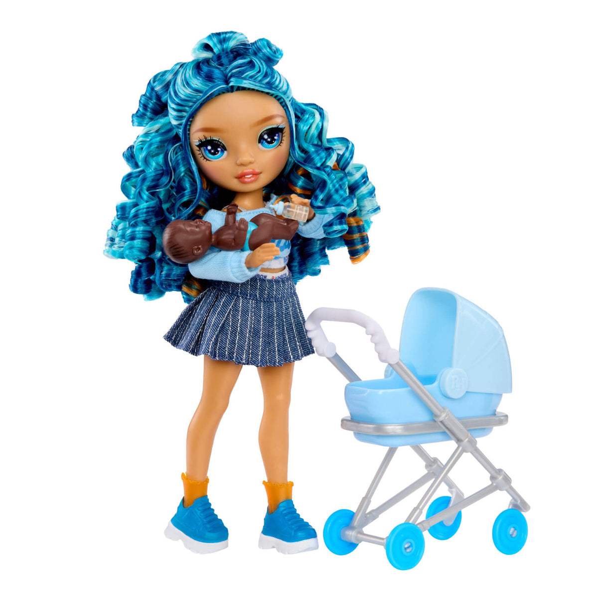 Rainbow High Jr. High Bestie Babysitters Skyler Bradshaw Fashion Doll