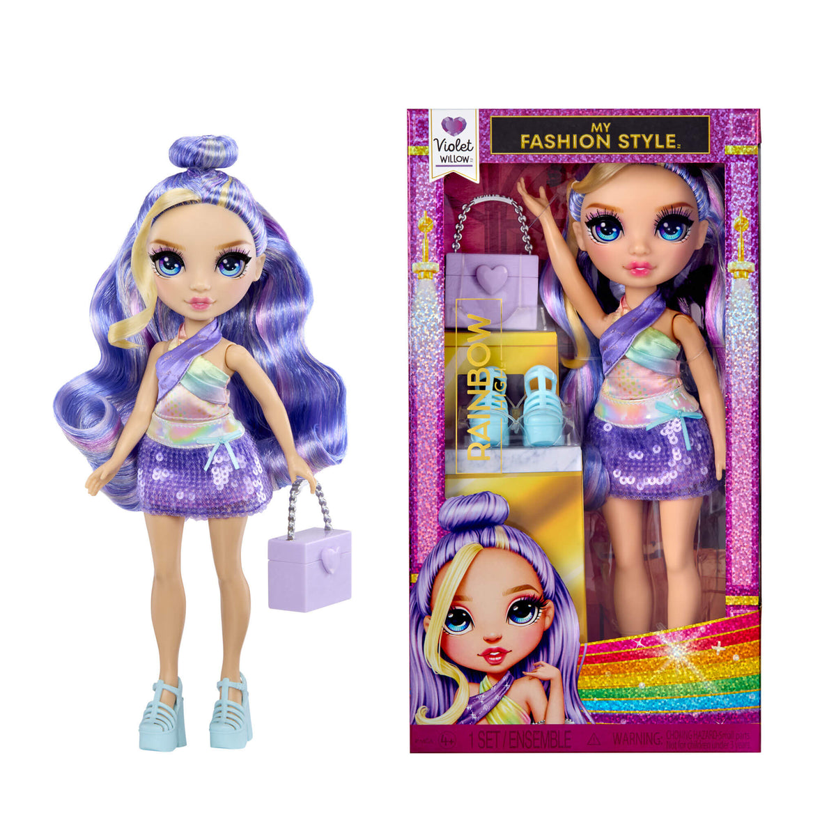 Rainbow High My Fashion Style 2.0 Violet Fashion Doll