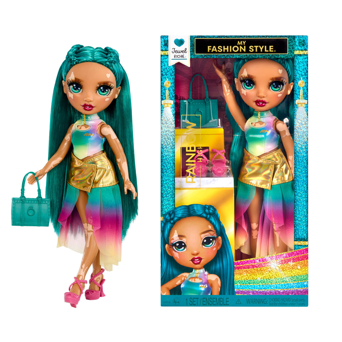 Rainbow High My Fashion Style Jewel Richie 28 cm Fashion Doll