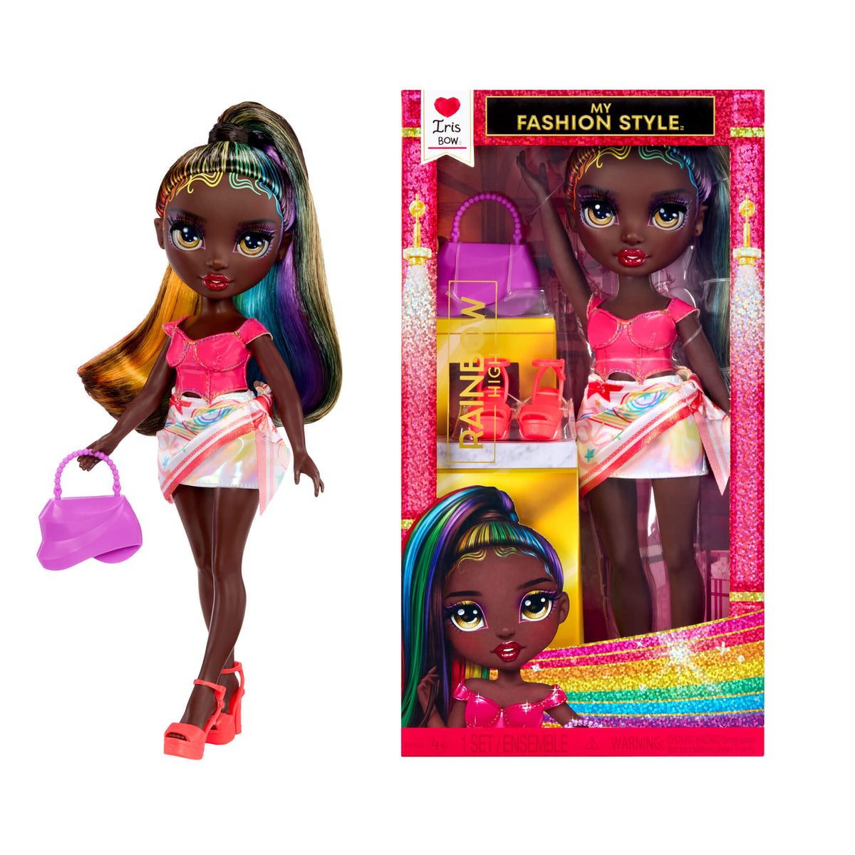 Rainbow High My Fashion Style Iris 11-Inch Fashion Doll