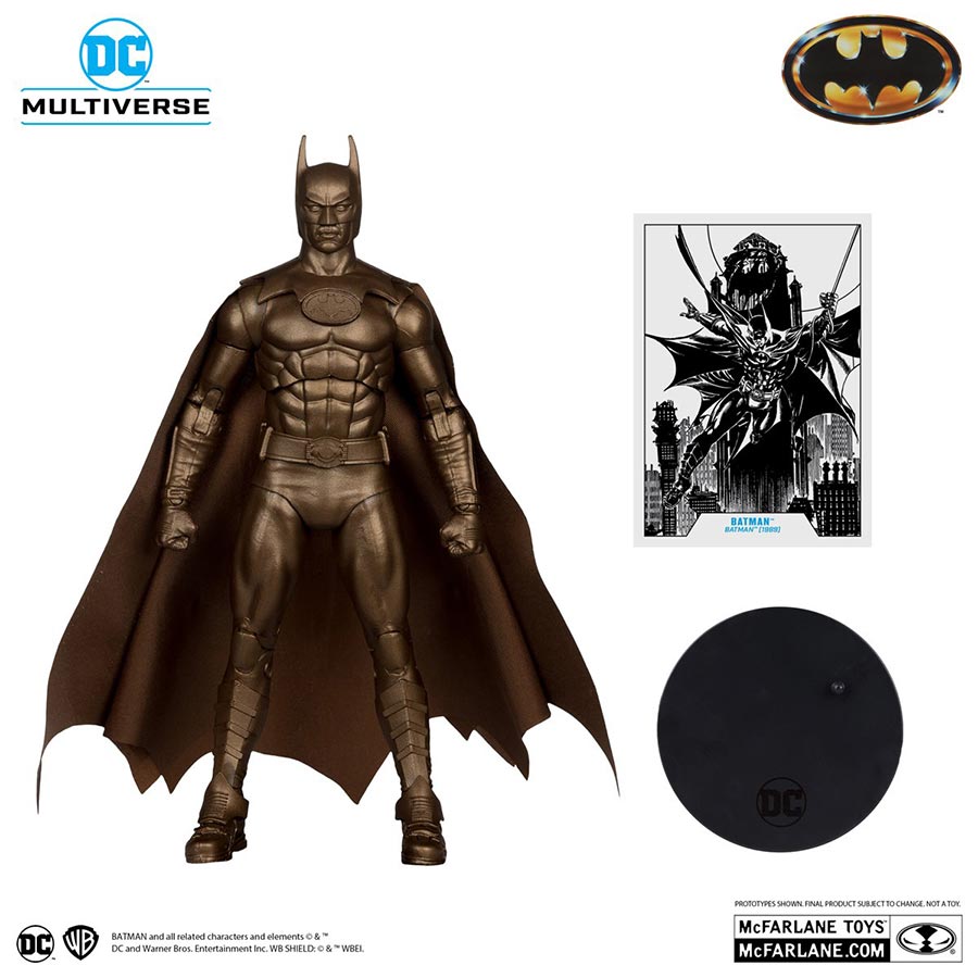 McFarlane Toys DC Multiverse Batman (1989) Bronze Platinum Edition 7-Inch Action Figure (Chance of Chase)