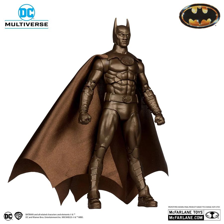 McFarlane Toys DC Multiverse Batman (1989) Bronze Platinum Edition 7-Inch Action Figure (Chance of Chase)