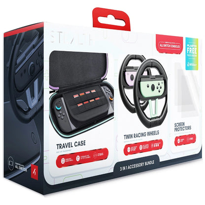 Stealth 3-in-1 Accessory Bundle for Nintendo Switch 2, Switch, OLED & Lite