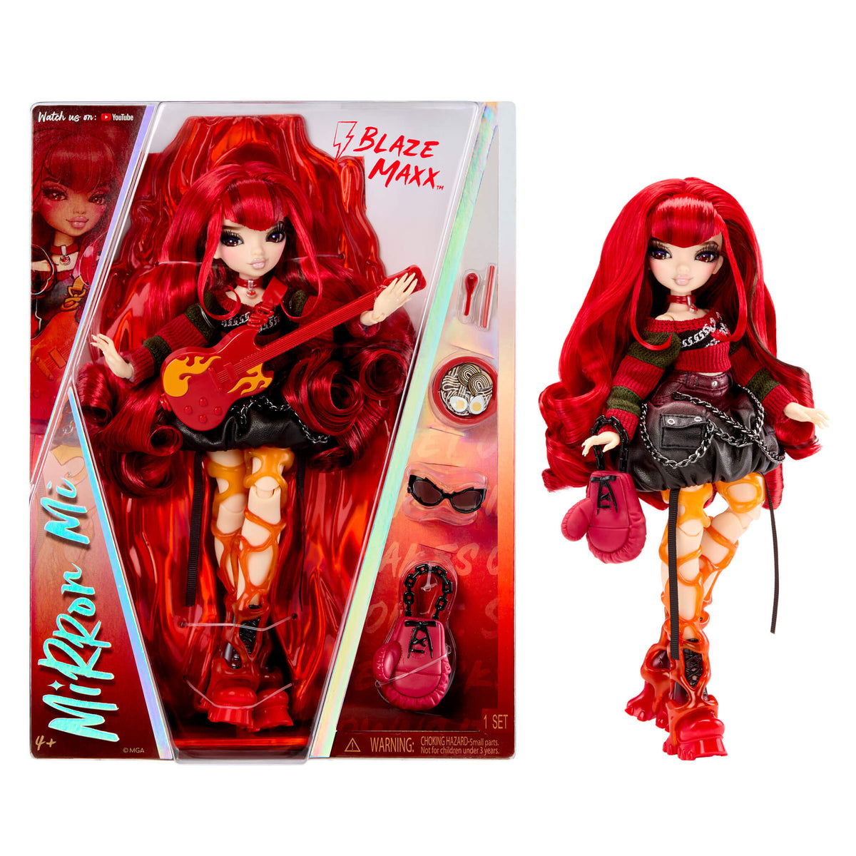 MirrorMi Mini Doll - Blaze Maxx (Electric) NOV